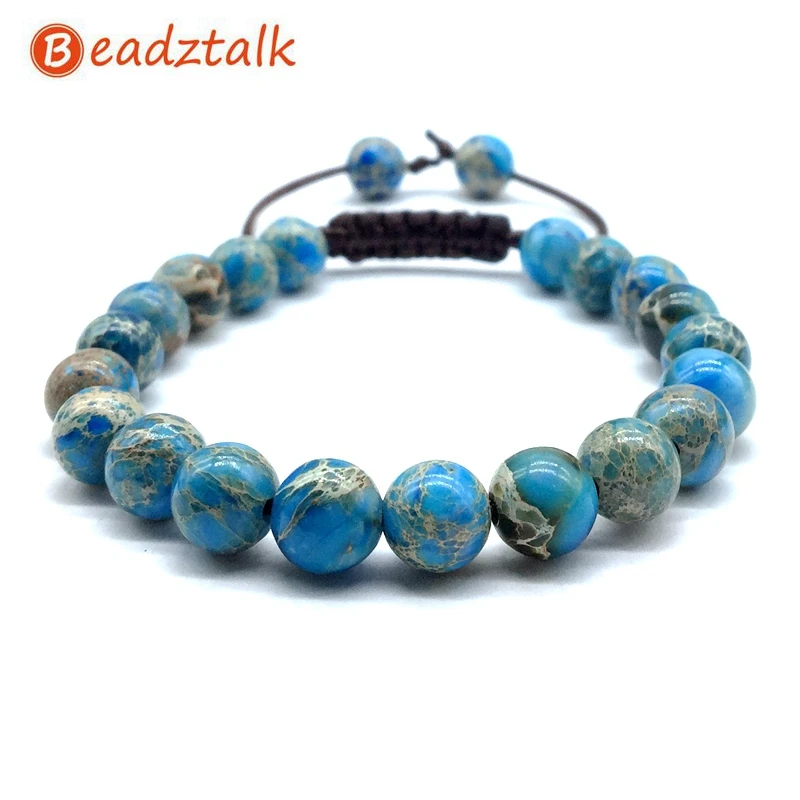 natural stone bead bracelet jasper 8 mm bead