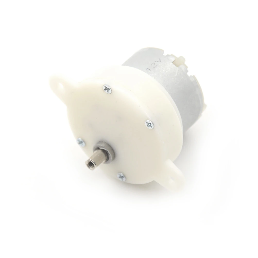 Mini Motor High Torque 12v DC Motor Slow Speed Electric Motor/Gearbox 3RPM 4mm Shaft Diameter Micro Motor Gearbox Slow Down Mute