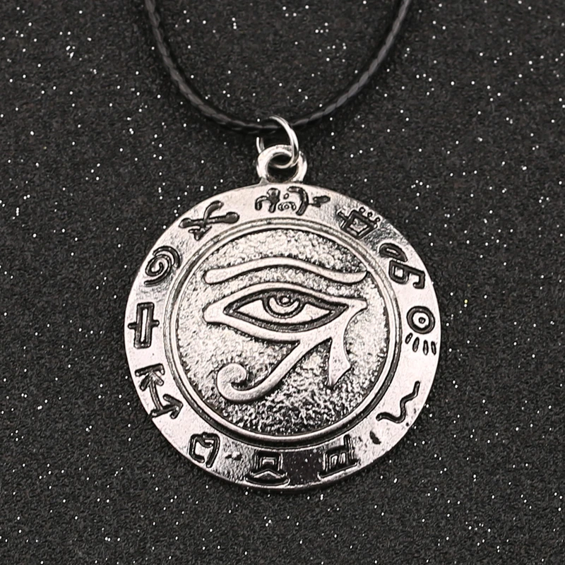 Ожерелье "глаз Хоруса" Wedjat амулет в виде глаза древнеегипетская религия символ винтажный Ретро кулон торговля