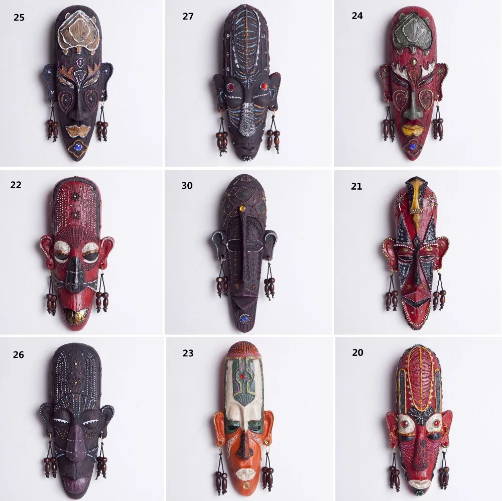 Online kopen wholesale afrikaanse maskers decor uit china ...