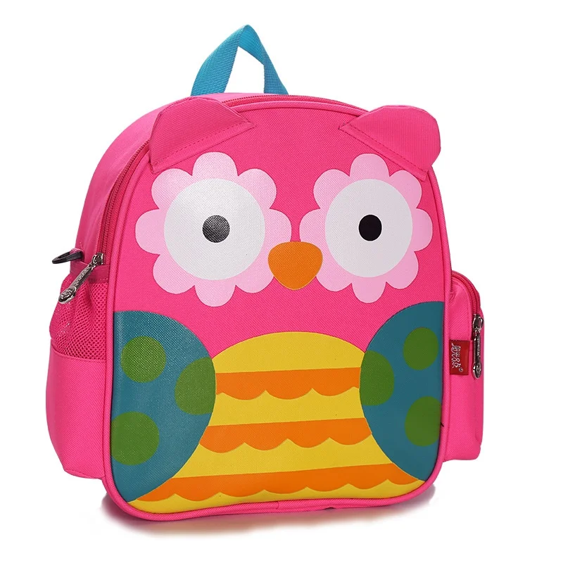 Nylon waterproof cartoon kids backpacks children travel school bags