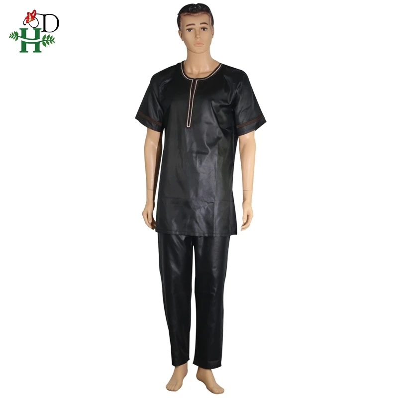 Комплект из 3 предметов для мужчин H & D No Cap African Agbada Dress рубашка в стиле Дашики