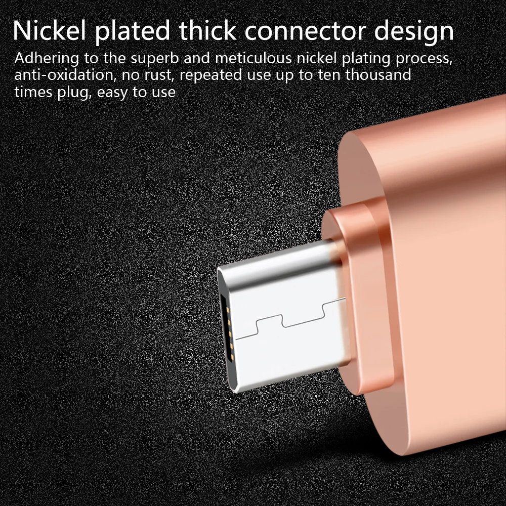 Мини микро USB OTG Hug конвертер для камеры планшета MP3 адаптер Samsung Galaxy S3 S4 Sony LG