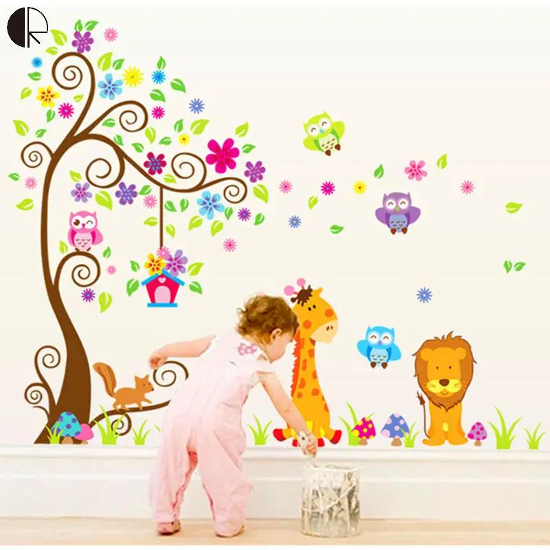 Children Room Cartoon Wall Decor Wall Stickers Home Decoration Vinyls