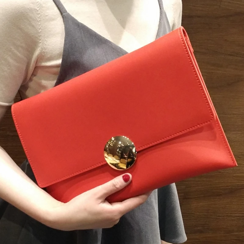 

DOYUTIG Brand Women Envelope Evening Clutch Bags Large Capacity Female PU Leather Shoulder Bags Crossbody Purses & Handbags A230
