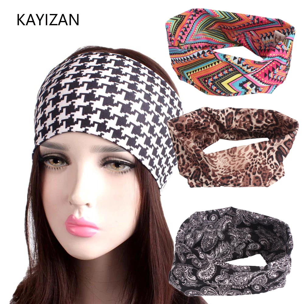 KAYIZAN NEW Fashion Fitness Headband Camouflage Pattern