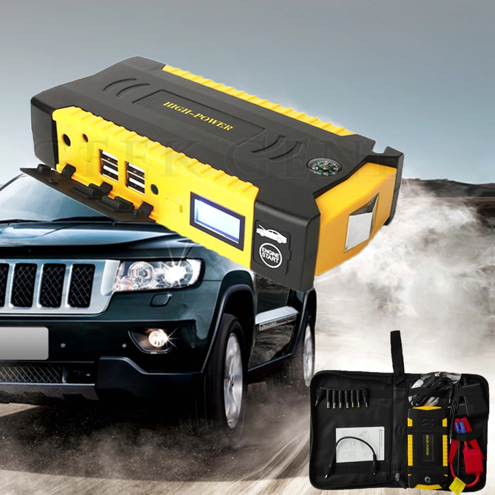 

New Jump startert 600A power bank charger for 12V car battery Auto Emergency Starting Device portable car battery charger 4SUB
