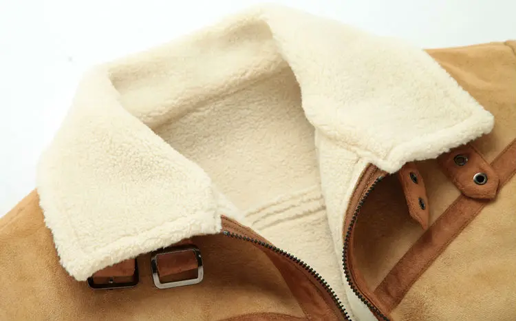 suede leather jacket camel 11