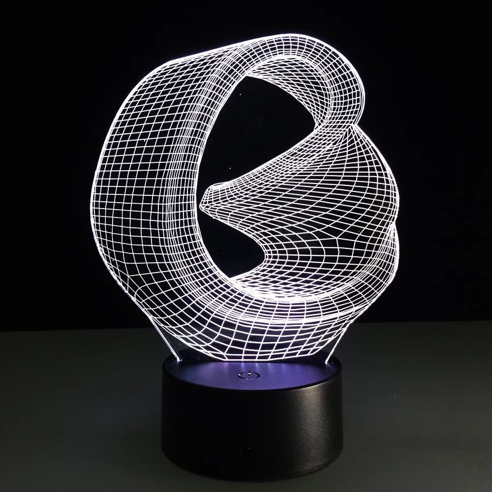 Creative 3D Abstract  Illusion Lamp 7