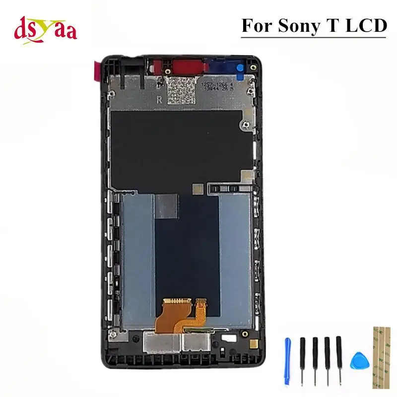 100% Протестировано для Sony Xperia T LT30 LT30i LT30P ЖК дисплей сенсорный экран дигитайзер с