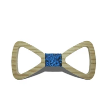 Mantieqingway девочки/Мальчики деревянный галстук-бабочка Галстуки Для Свадьба Вечерние милые дети мальчики деревянный лук галстук дети бабочка полые деревянный галстук-бабочка Галстуки