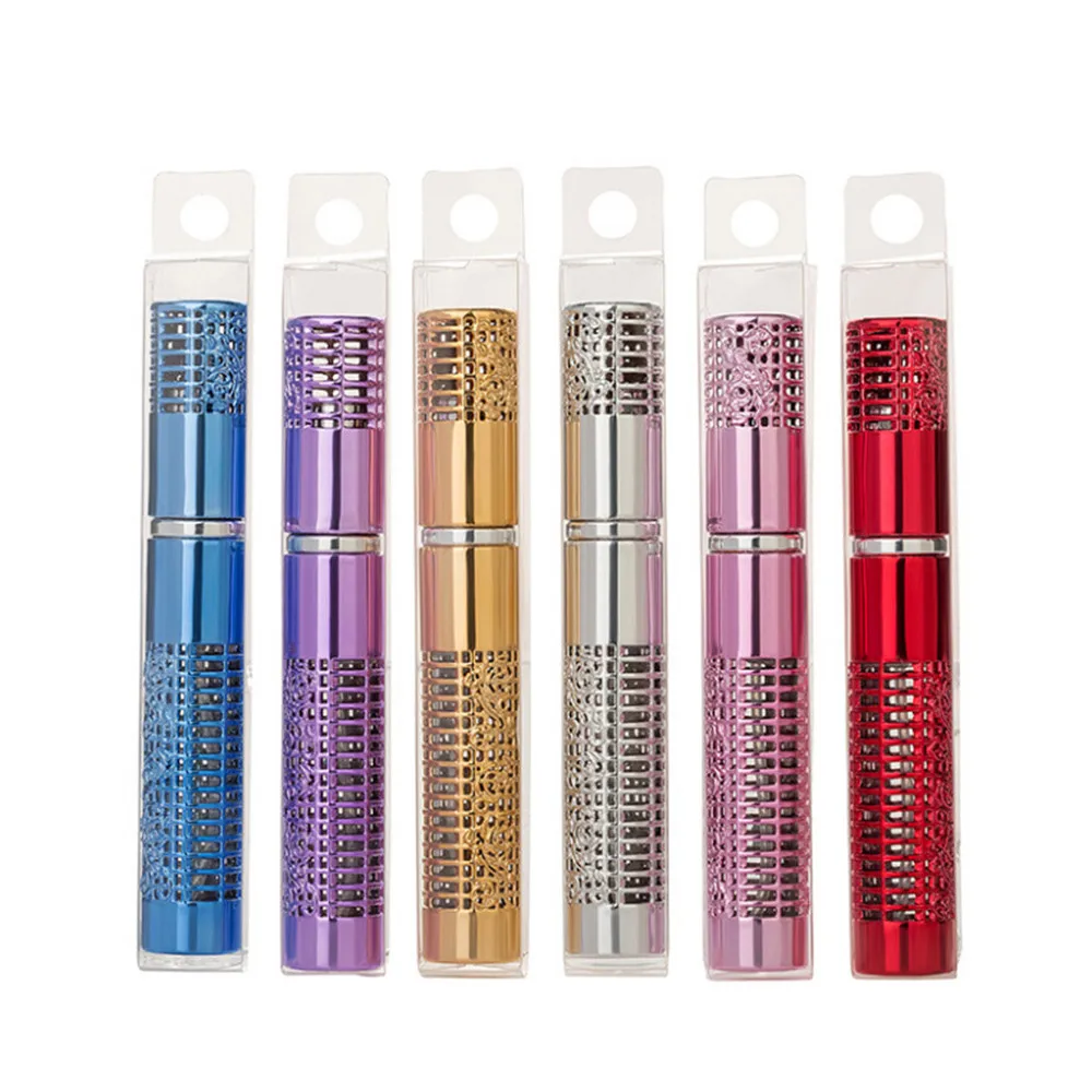 

5ml Portable Mini Refillable Perfume Bottle With Spray Scent Pump Empty Cosmetic Containers Spray Atomizer Travel Bottle Hot L58