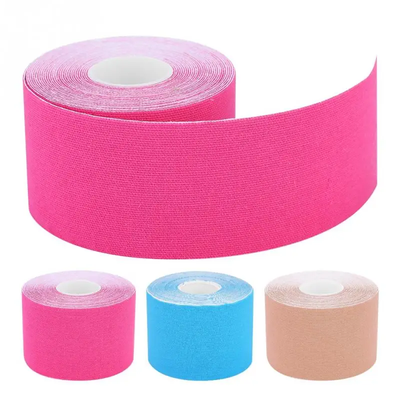 3Colour Muscle Tape Bandage 5cm x 5M Sports Tape Roll Nonwovens Elastic