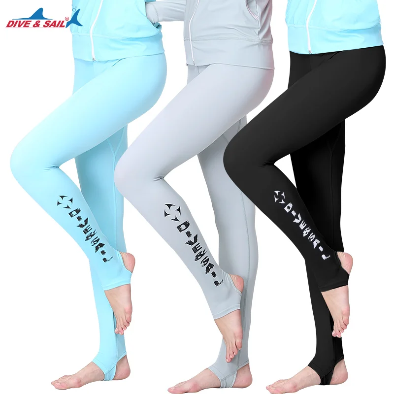 

Dive&Sail Lycra Diving long pants Capri Bermuda Super elasticity Rashguards Swimsuit Sunscreen Swimming Beach Quick Dry pants