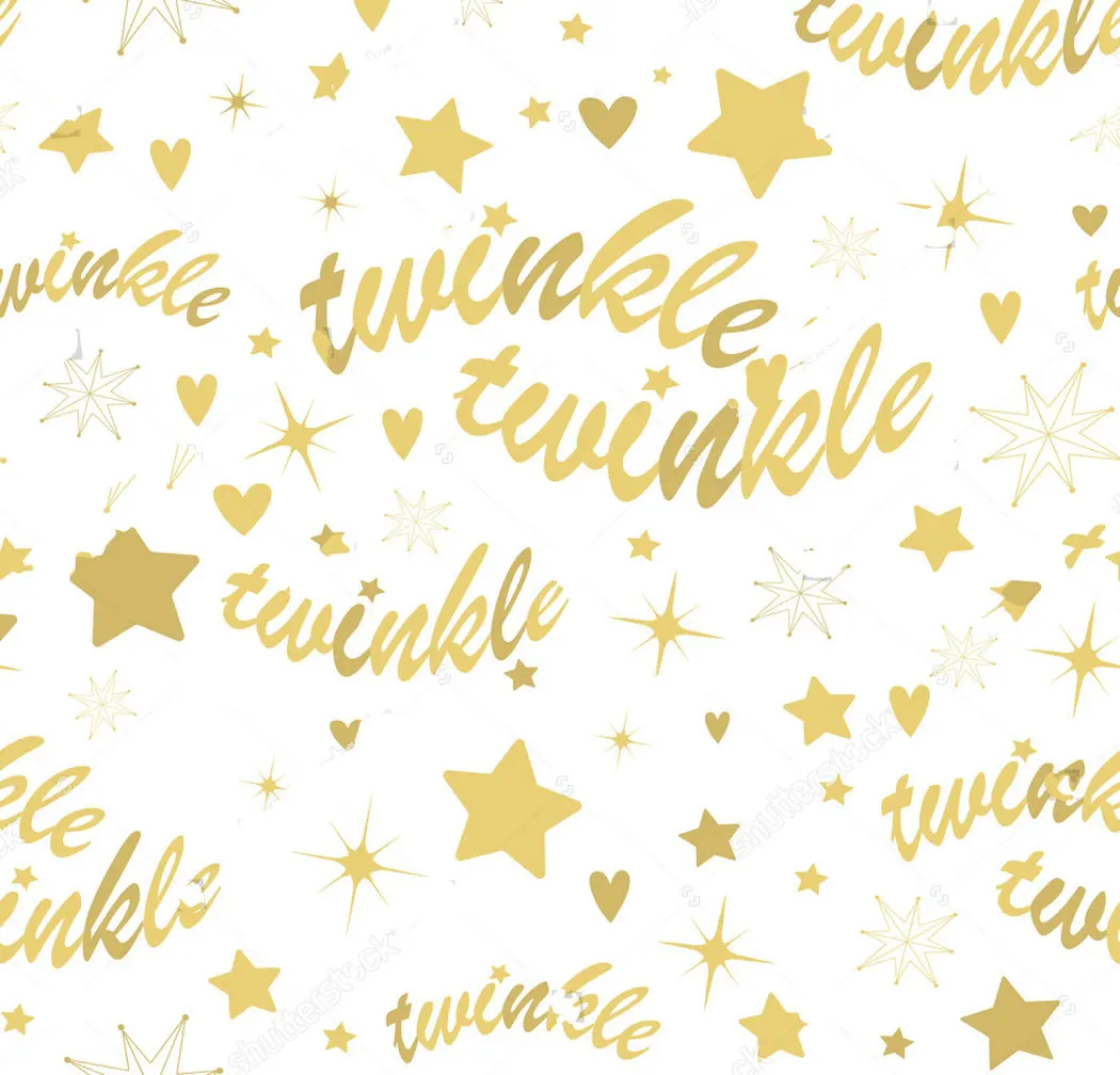 TwinkleTwinkleLittleStarGoldBabyShowerphotobackdropVinylcloth