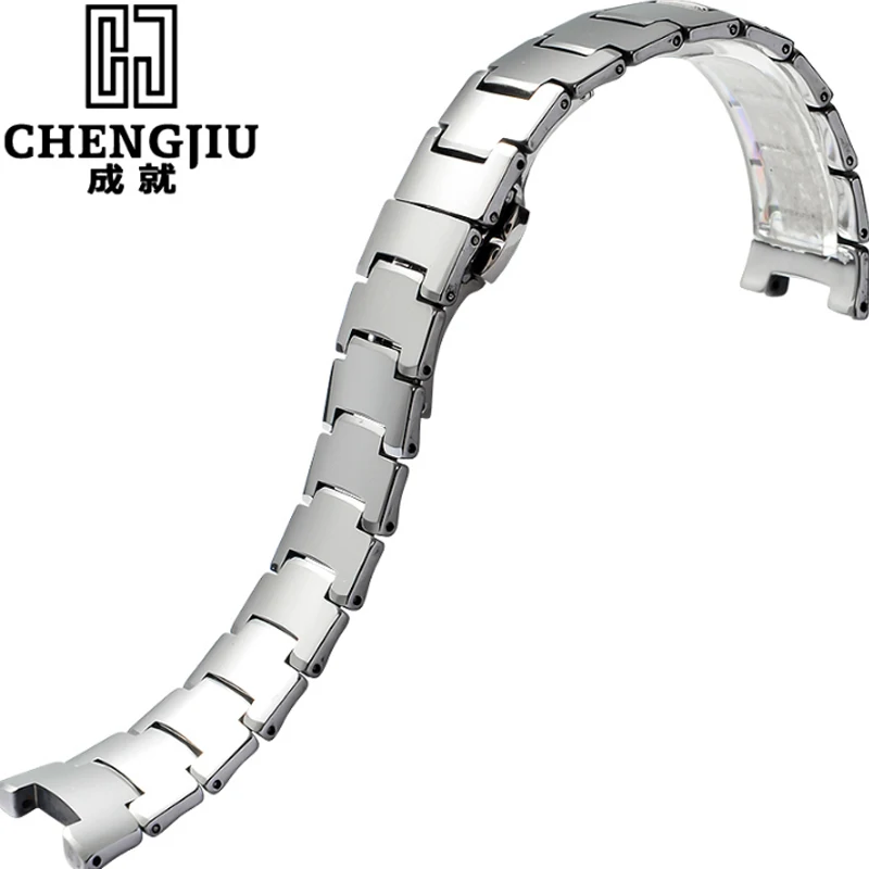 Вольфрам Сталь ремешок для Rado 6020 Для мужчин 22 мм часов Металл группы Браслеты