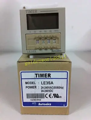 

DHL/EMS 2 LOTS NEW original LCD type digital timer LE3SA good in condition for industry use -A1