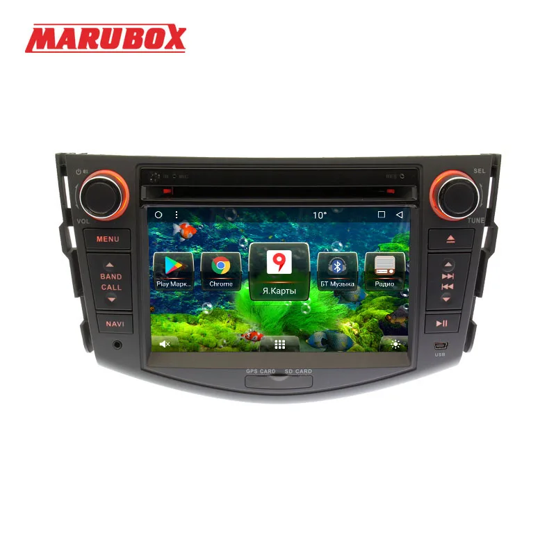 Clearance MARUBOX Double Din Android 8.1 For Toyota RAV4 2005-2013 Car Multimedia Player Octa Core 7" IPS Touch Screen GPS Radio With DVD 0