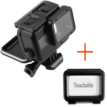 

MASiKEN 130 feet Waterproof Housing Case Cover For Gopro Hero 5 6 Black Action Camera+Touch Screen Backdoor Sleeve Pouch