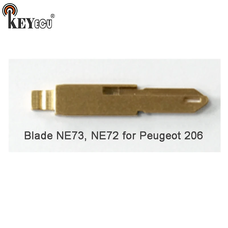 Универсальный пульт дистанционного управления KEYECU 10x NE73 NE72 для Peugeot 206 |