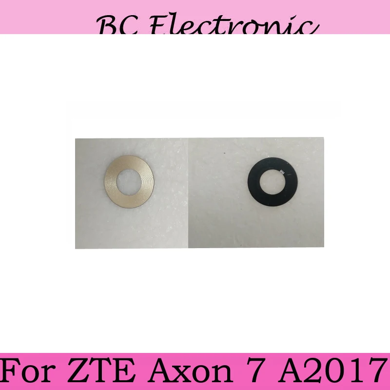 

Original Gold For ZTE Axon 7 Axon7 A2017 A 2017 Rear Back Big Camera Glass Lens Cover with Adhesive Sticker Replacement Repair