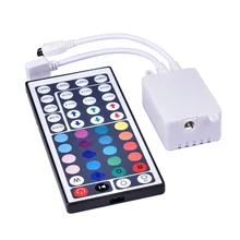 C8 44Keys LED IR RGB Controler For SMD 3528 5050 2835 LED Strip Lights Tape Ribbon mini IR Remote Wireless Dimmer Input DC12V 6A