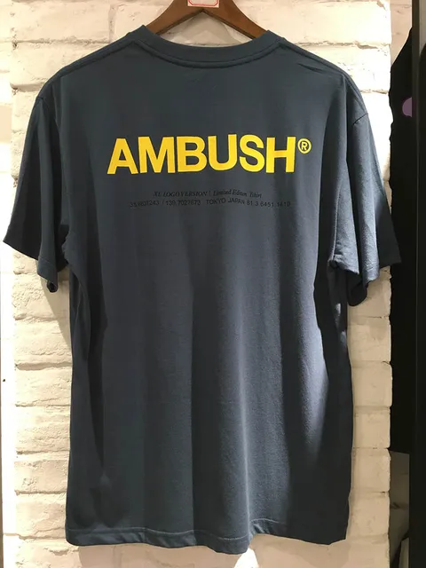 AMBUSH T Shirts Summer Casual High Quality Style Men Women Ambush Top ...