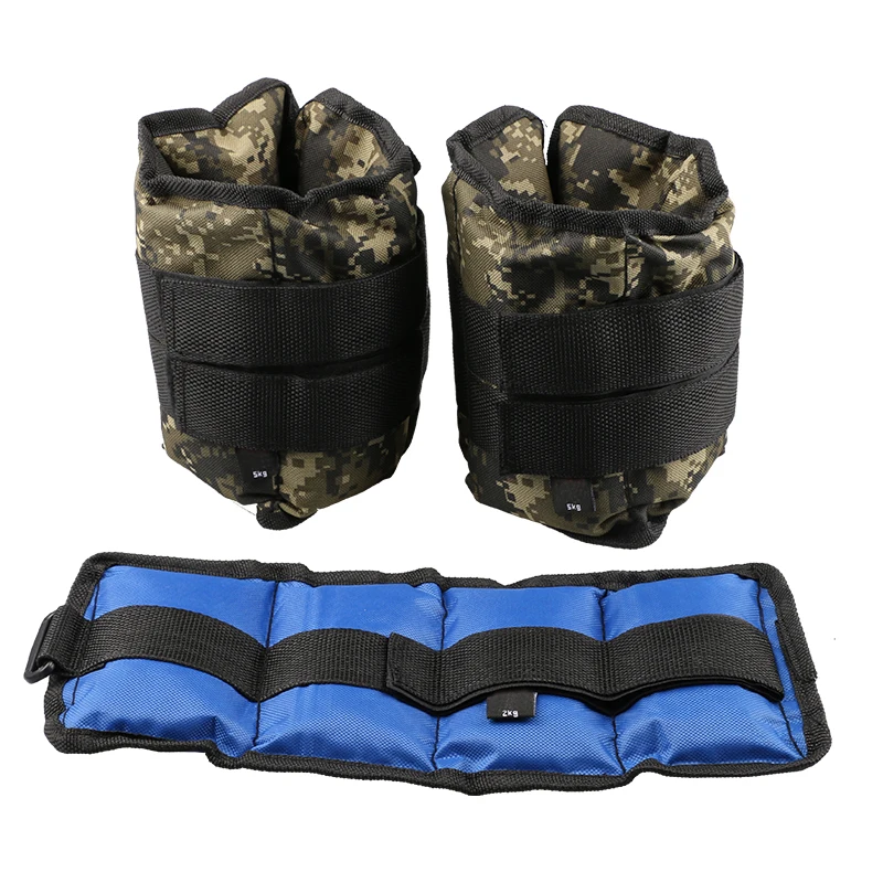 2pc/1pair 3kg Adjustable Leg Ankle Weights Straps Strength Training