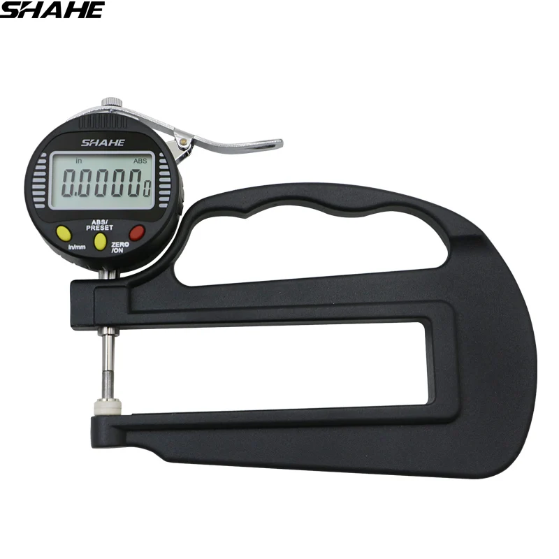 High quality 0 10 0.001mmElectronic Thickness Gauge micron thickness gauge Micrometro Width