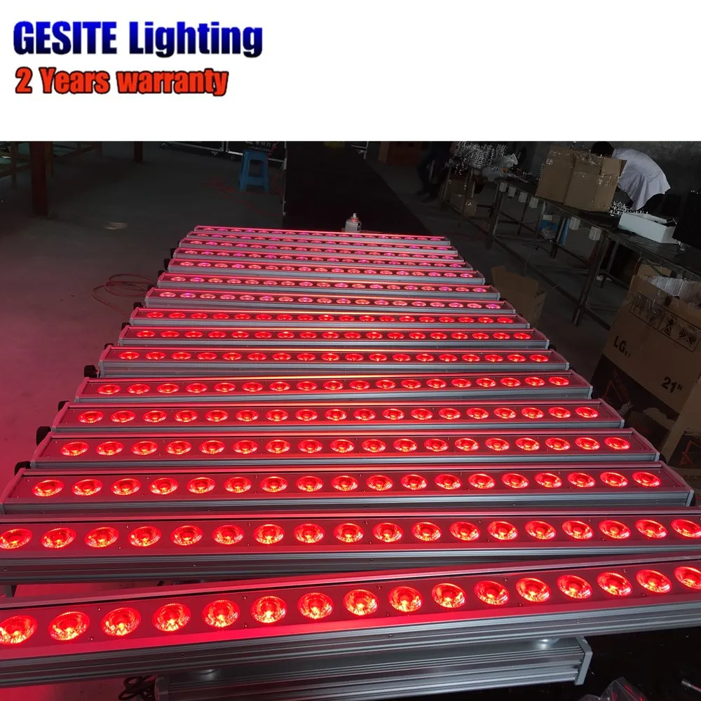Luz do Estágio 4 Pcs e lot180pcs 18 w Rgbwa uv 6em1 Rgbwa Led Wall Washer Luz 11 Cheap Efeito de Iluminação de palco