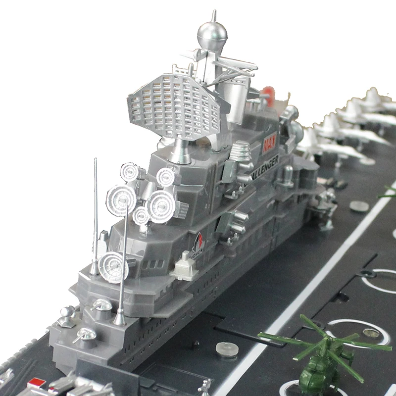 Радиоуправляемая лодка 1:275 4CH Bismarck авиаперевозчик военный корабль с