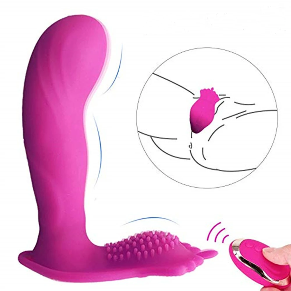 Невидимый носимый G Spot вибратор в трусики пульт дистанционного управления