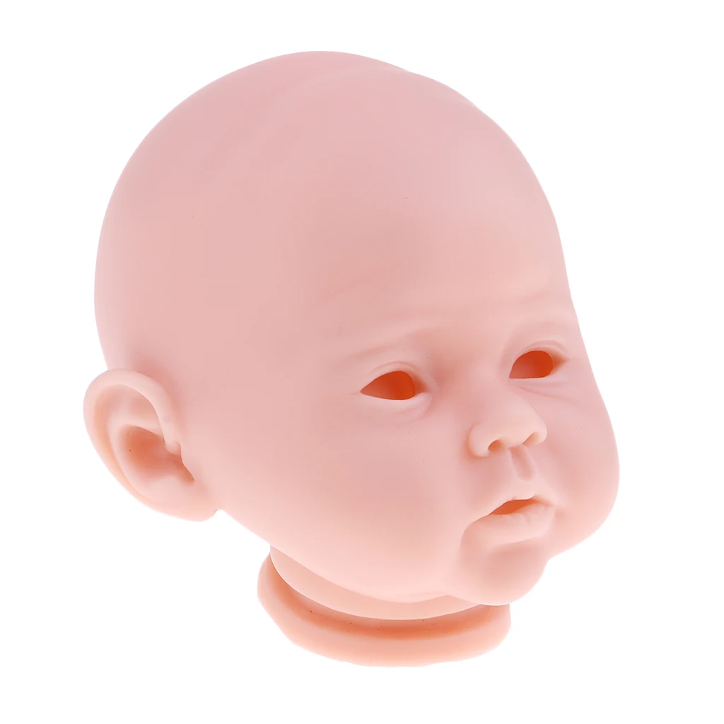 20' Unpainted Reborn Kits Newborn Baby Doll with Head 3/4 Arms Full Legs #5