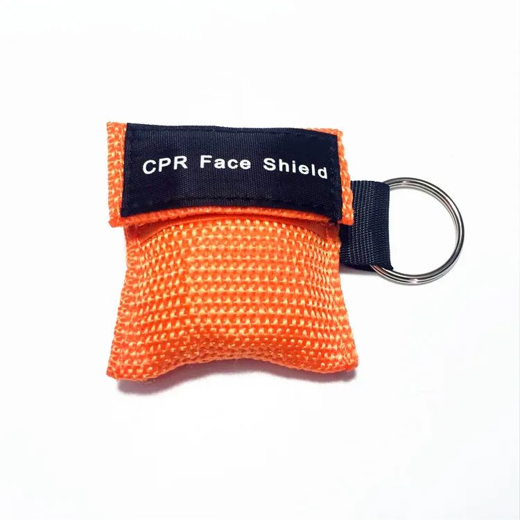 Мини сжатый Packag 1 шт. маска для искусственного дыхания и сердечно­легочной реанимации от рта до рта дыхания спорта на открытом воздухе