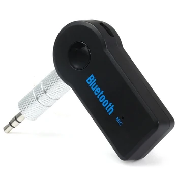 

2 in 1 Wireless Bluetooth Car Receiver Adapter 3.5mm Jack Music Audio Handsfree Phone Call AUX Music Receiver