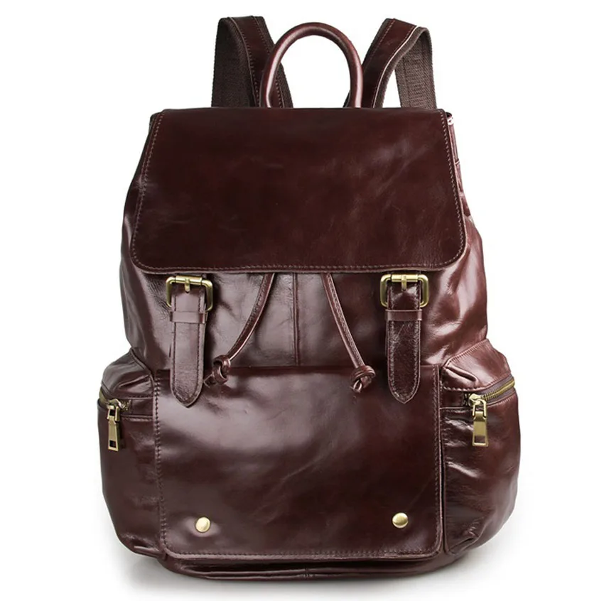 

2017 Real Leather Large Backpack Luxury Brands Natural Genuine Leather Backpacks Cowhide Women Backpack Tote Bags Mochila
