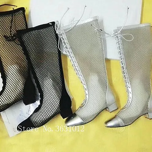 

Zapatos de Mujer Top Lace botas Spring Party Wedding Chunky Heel Chaussures Femme Women Boots Cross Lace Up Shoes Woman Sexy