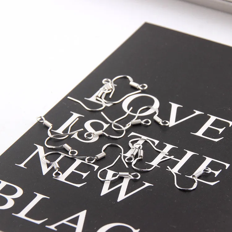 Earring Drop Hooks Back Jewelry Accessories Components Diy Handmade Material 200pcs Jewelry Findings