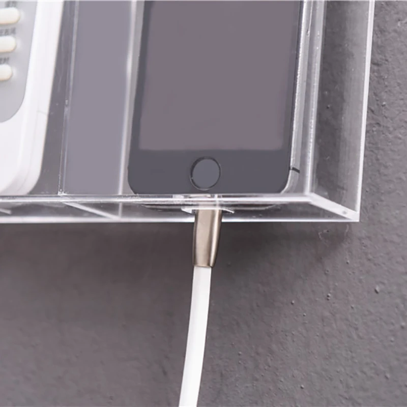 Acrylic Office Storage Box TV Air Conditioner Remote Control Container Makeup Lipstick Sundries Rack Hotel Articles Organizer