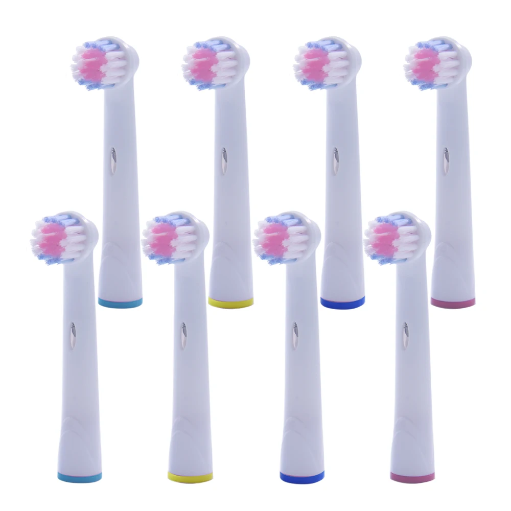 

8PCS Replacement Toothbrush HeadsCompatible with Braun Professional Care/Professio fits Oral-B with Dupont Bristles