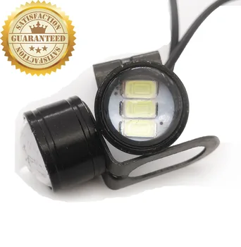 

2 pcs of Factory Wholesale New Motorcycle LED Mirror Light 23MM Eagle Eye Super bight BRAKE LIGHT 7 COLORS ICE BLUE