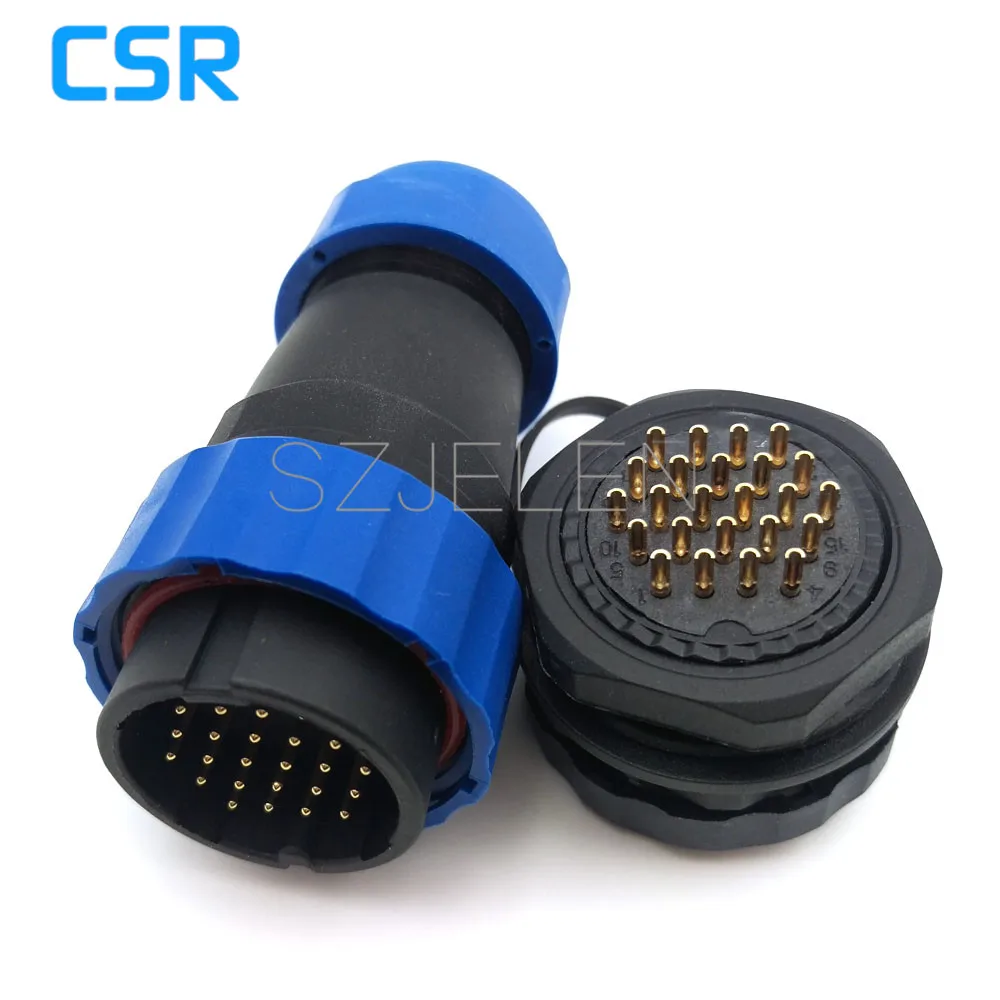 Goede SD28TP ZM, 24 pin en stofdicht connectors, IP67, industri euml;le Power Draad connector, 24 pin Automotive Connectors