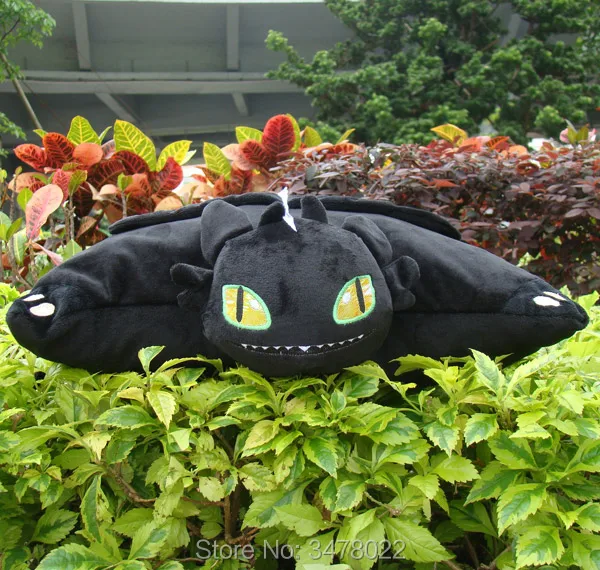 

Night Fury Toy How To Train Your Dragon 2 Toothless Plush Stuffed Cushion Pillow Doll