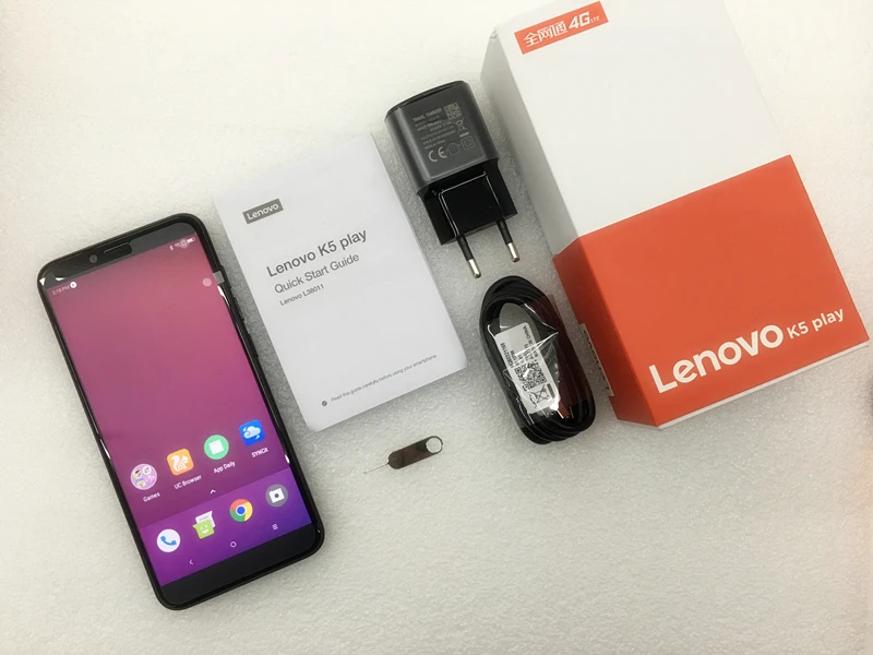 Lenovo K5 Play, глобальная версия, 3G ram, 32G, ROM4G FDD LTE, 1440x720, отпечаток пальца, четыре ядра, две sim-карты, две камеры, 5,7 дюймов, смартфон