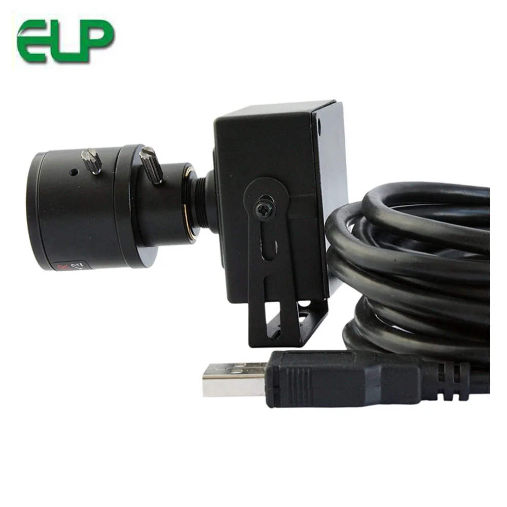 ELP Высокое разрешение 8 мегапиксельная USB веб камера промышленная с 2 12 мм