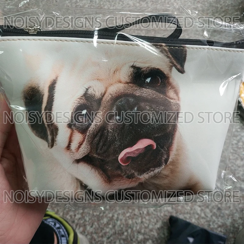Женская косметичка с 3d рисунком таксы и собаки дорожная для женщин сумочка на