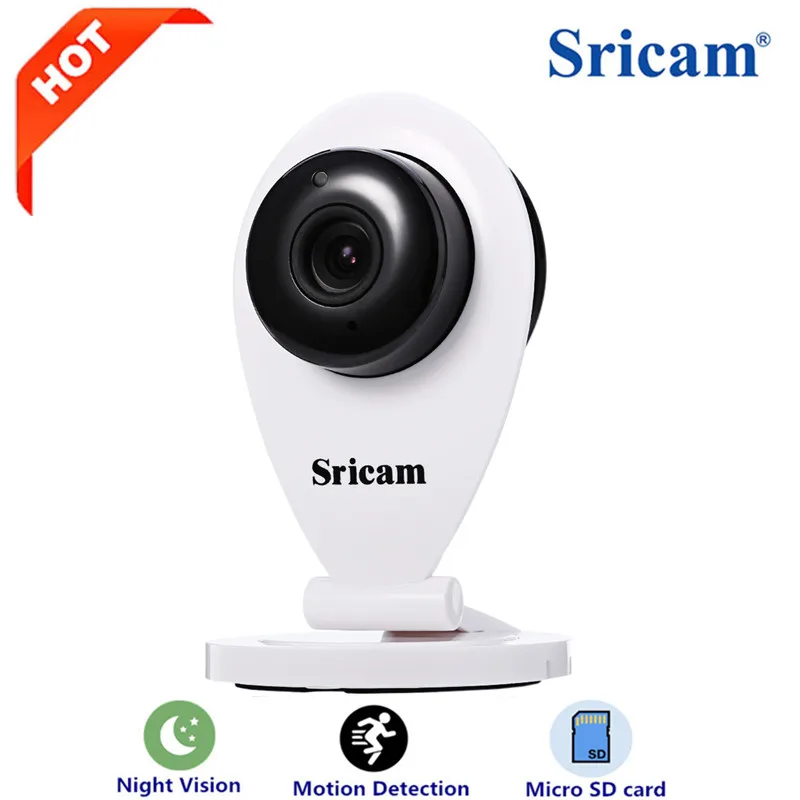 

Sricam SP009 Wifi IP Camera Wireless HD 720P P2P CCTV Baby Monitor Wireless HD surveillance camera with IR-cut Two Way Video