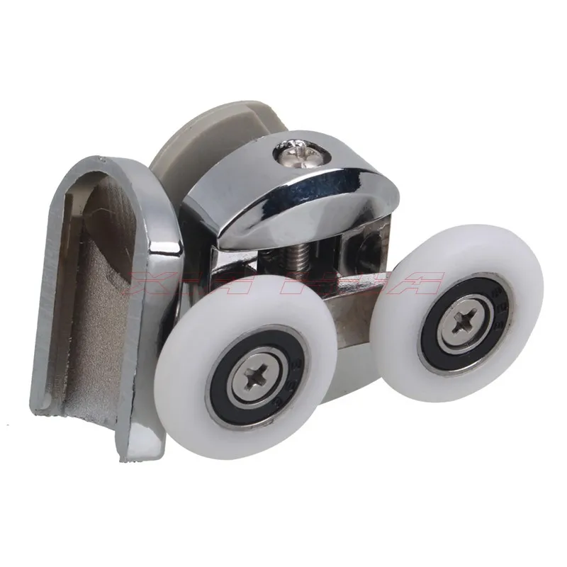 Buy 2Pcs 55x23mm Zinc Alloy Shower Door Spring Rollers