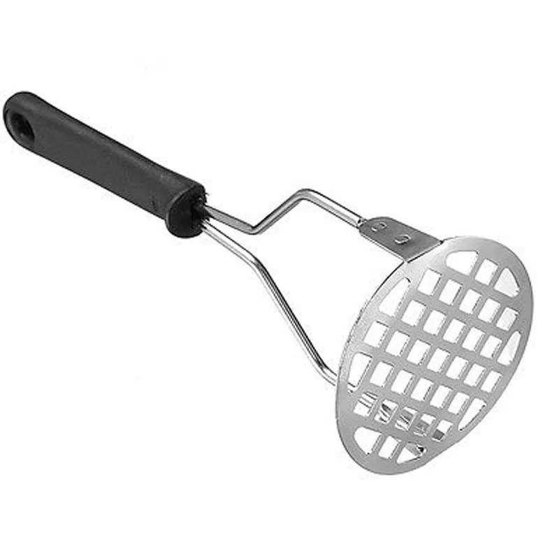

New Arrival Stainless Steel Hand Held Potato Masher Ricer Puree Juice Maker Presser Pepper Chilli Cutter