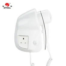 GIFTFORALL фен профессиональной укладки Мощный настенный портативный горячей и холодной windHotel ванной дома фен D139-C